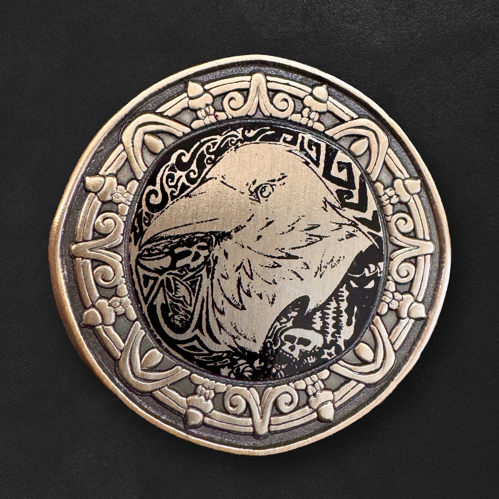 Antique Sandblasted Pins