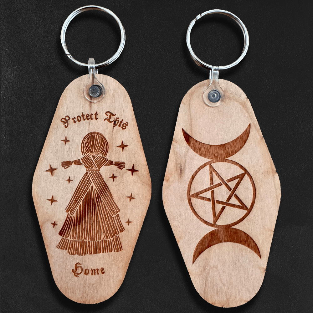 Custom Wooden Motel Keychains (USA Made) - Alchemy Merch - Make your own custom Wooden Motel Keychains (USA Made)