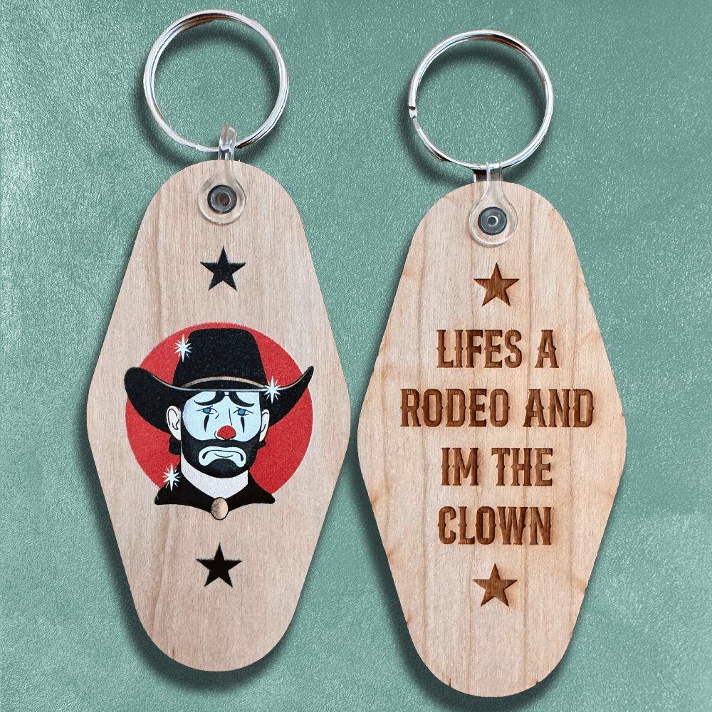 Custom Wooden Motel Keychains (USA Made) - Alchemy Merch - Make your own custom Wooden Motel Keychains (USA Made)