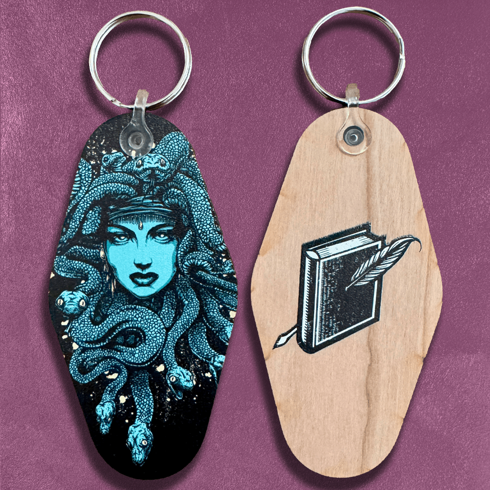Custom Wooden Motel Keychains (USA Made) - Alchemy Merch - Make your own custom Wooden Motel Keychains (USA Made)