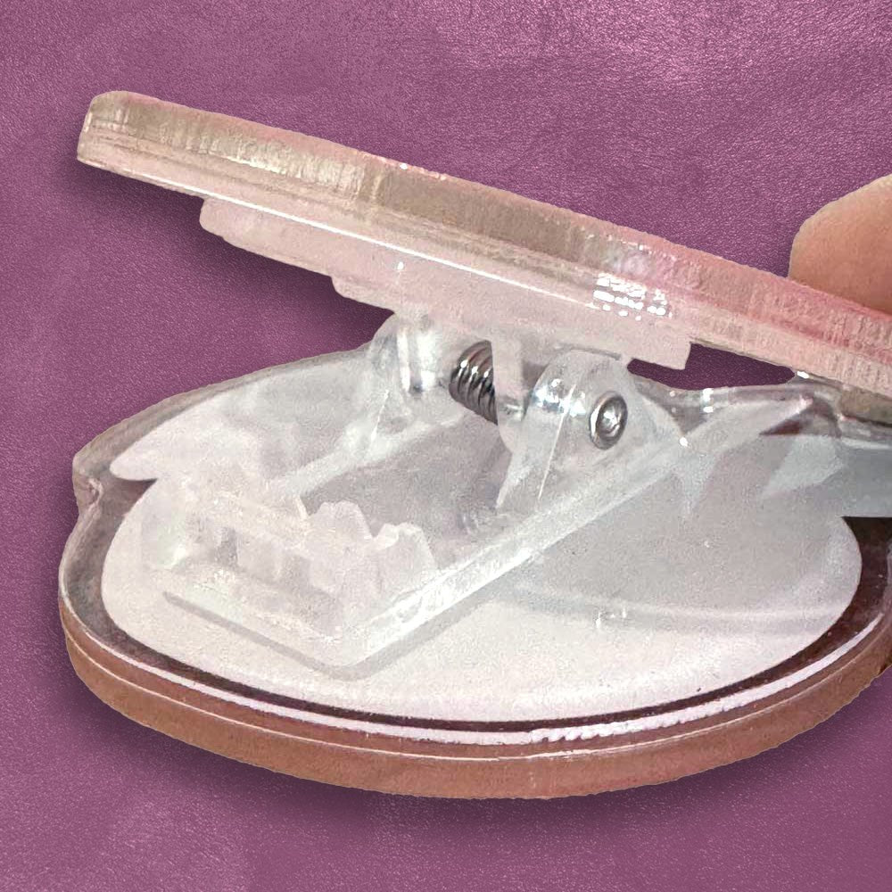 Acrylic Binder Clips