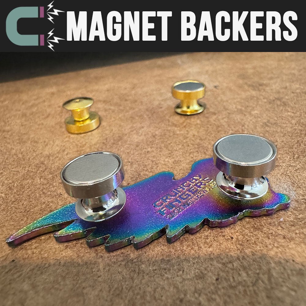 Magnet Backs for Enamel Pins - Alchemy Merch