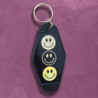 Motel Keychains - Custom Foil Embossed Motel Keychains