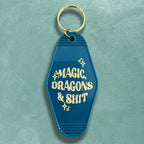 Motel Keychains - Custom Foil Embossed Motel Keychains