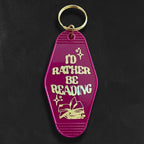 Motel Keychains - Custom Foil Embossed Motel Keychains
