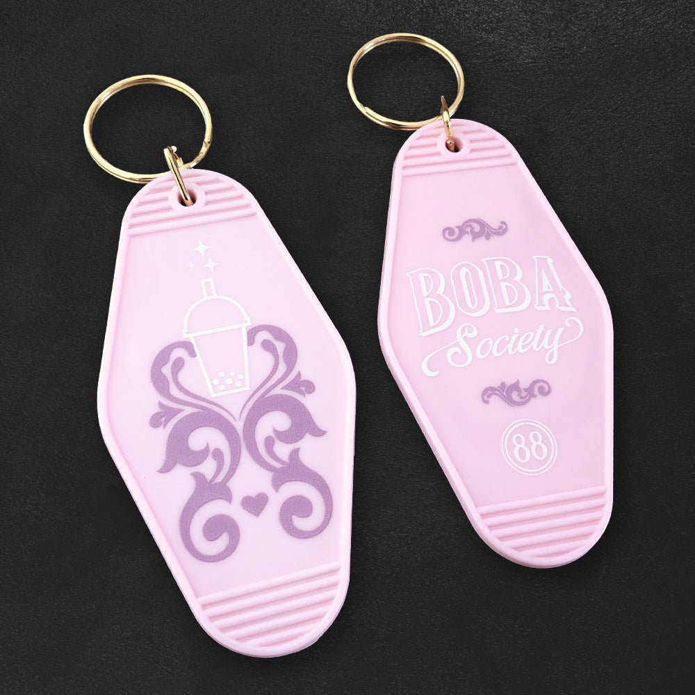 Motel Keychains - Custom UV Printed Motel Keychains