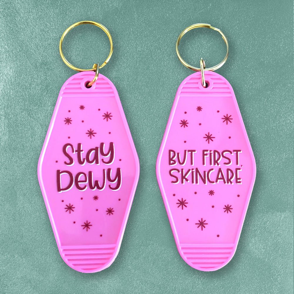 Motel Keychains - Custom UV Printed Motel Keychains