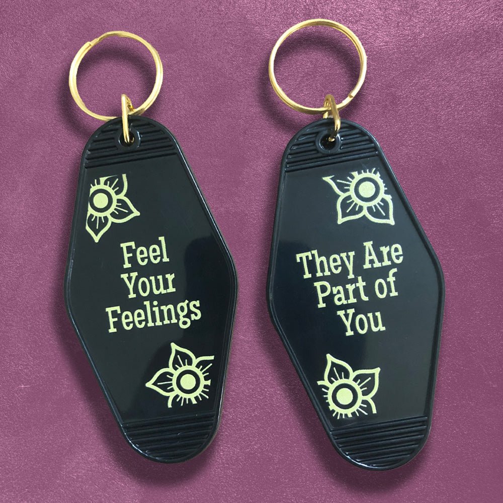 Motel Keychains - Custom UV Printed Motel Keychains
