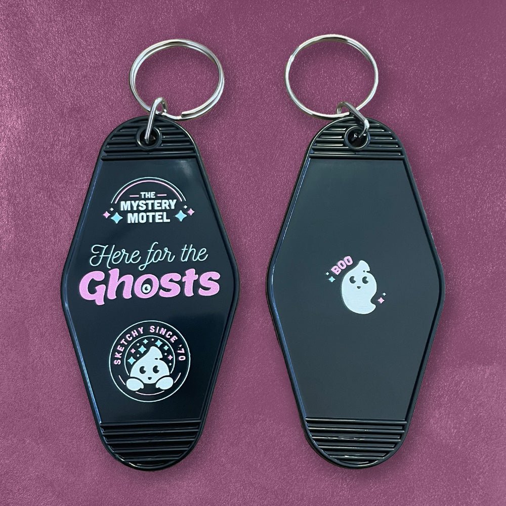 Motel Keychains - Custom UV Printed Motel Keychains
