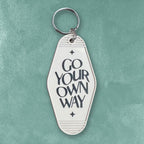 Motel Keychains - Custom UV Printed Motel Keychains