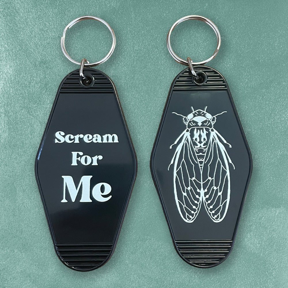 Motel Keychains - Custom UV Printed Motel Keychains