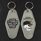 Motel Keychains - Custom UV Printed Motel Keychains