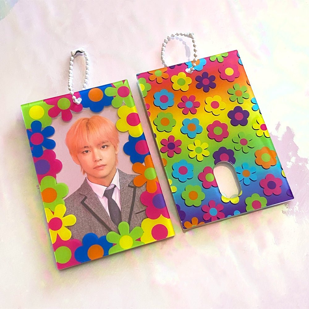 Custom Acrylic Photocard Holders - Alchemy Merch - Make your own custom Acrylic Photocard Holders - custom merchandise