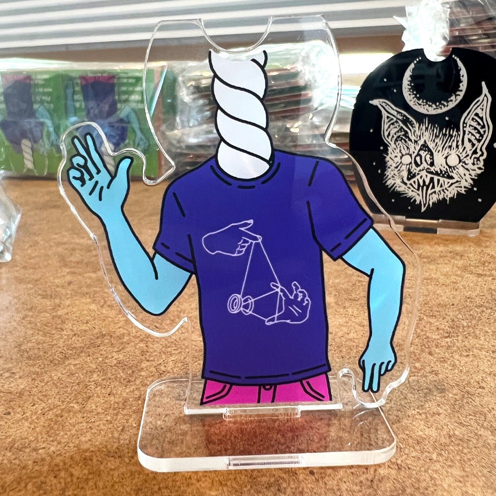 Custom Acrylic Standee w/ Base (Single Sided) - Alchemy Merch - Make your own custom Acrylic Standee w/ Base (Single Sided)