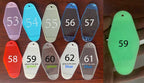Custom Motel Keychains - UV Printed - Alchemy Merch - Make your own custom Motel Keychains - UV Printed - custom merchandise