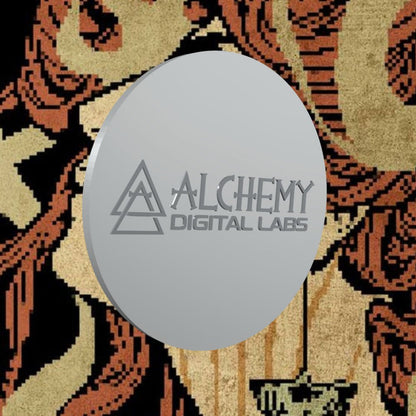 3D Modeled Digital Pins - Alchemy Merch