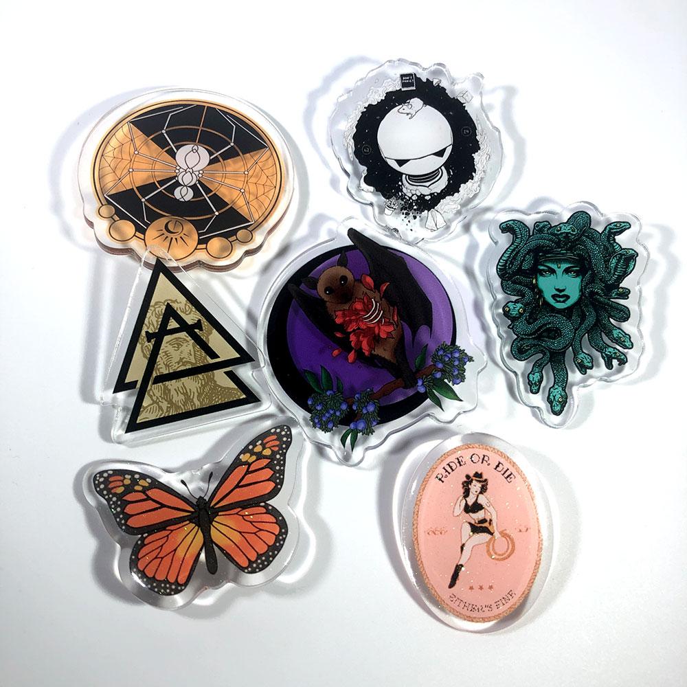 Acrylic Pins - Alchemy Merch