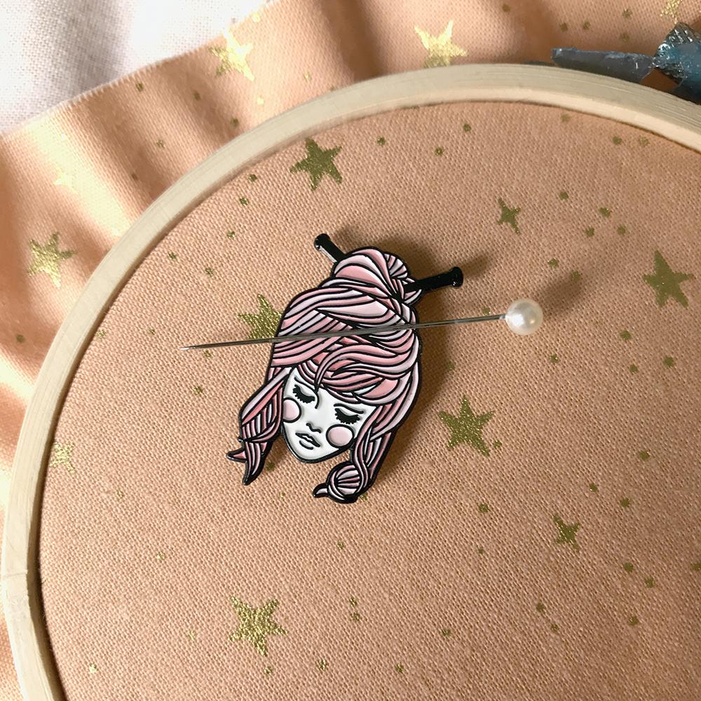 Needle Minder - Soft Enamel - Alchemy Merch